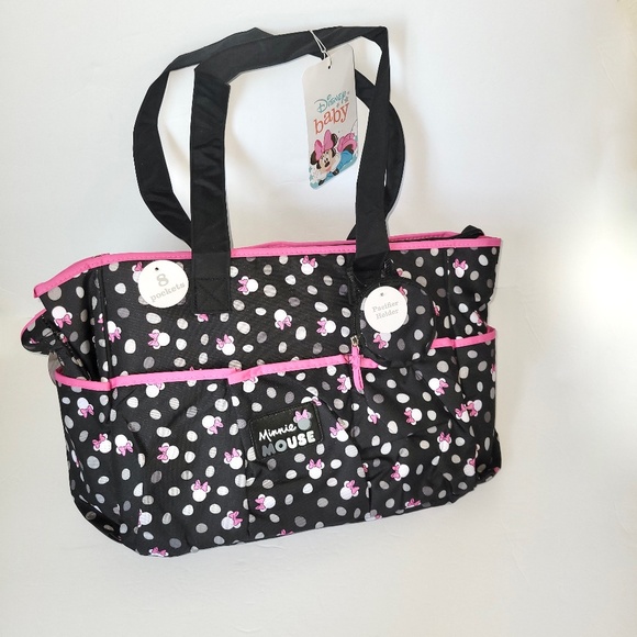 Disney Minnie Mouse Diaper Bag Set - Picture 1 of 7